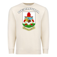 Sandshell Bermuda Coat of Arms Souvenir Gift Flag Bermudian Premium Sweatshirt - trangStudio