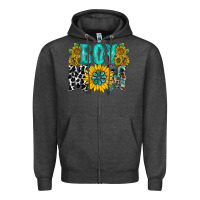 Charcoal Heather boy mom Zipper Hoodie - RacoonDesign