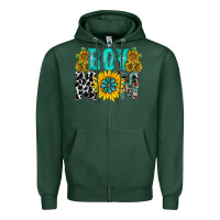 Sports Green boy mom Zipper Hoodie - RacoonDesign