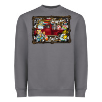 Storm Happy Easter Heavyweight Sweatshirt - CowhideDigitalArt