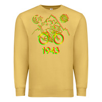 Antique Gold Bicycle Day 1943 LSD Acid Hofmann Trip Premium Sweatshirt - trangStudio