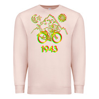 Pale Pink Bicycle Day 1943 LSD Acid Hofmann Trip Premium Sweatshirt - trangStudio