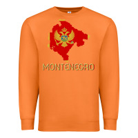 Carrot Montenegrin Flag  Montenegro Premium Sweatshirt - trangStudio