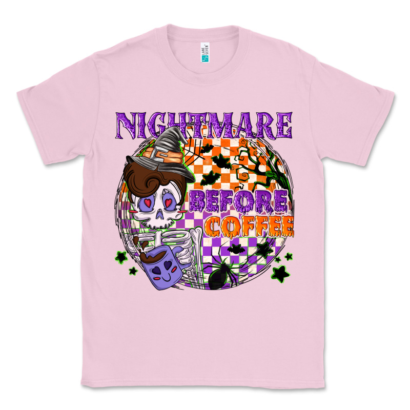 Nightmare Before The Coffee Halloween Classic Tee by NancyCooperArtShop | Teevron