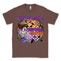 Chestnut Nightmare before the coffee halloween Classic Tee - NancyCooperArtShop