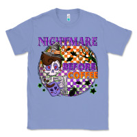 Colony Blue Nightmare before the coffee halloween Classic Tee - NancyCooperArtShop