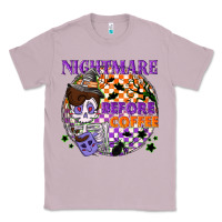 Lilac Nightmare before the coffee halloween Classic Tee - NancyCooperArtShop