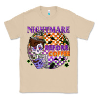 Mushroom Nightmare before the coffee halloween Classic Tee - NancyCooperArtShop