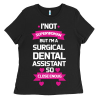 Black Surgical Dental Assistant Ladies Tee - Bettercallsaul