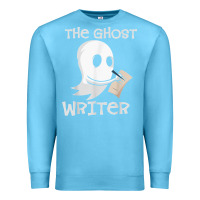 Ocean Blue ghost writer ghoul author halloween trick or treat novelist t shirt Premium Sweatshirt - trangStudio