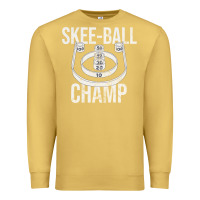 Antique Gold Distressed Skeeball - Skee-ball Champ - Traveling Carnival Premium Sweatshirt - trangStudio