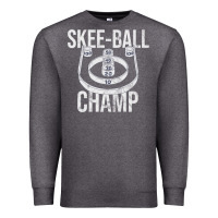 Distressed Skeeball - Skee-ball Champ - Traveling Carnival Premium Sweatshirt | Teevron