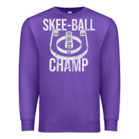 Purple Distressed Skeeball - Skee-ball Champ - Traveling Carnival Premium Sweatshirt - trangStudio