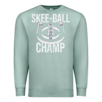 Seafoam Distressed Skeeball - Skee-ball Champ - Traveling Carnival Premium Sweatshirt - trangStudio