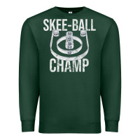 Sports Green Distressed Skeeball - Skee-ball Champ - Traveling Carnival Premium Sweatshirt - trangStudio