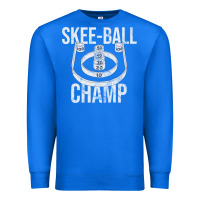 True Royal Distressed Skeeball - Skee-ball Champ - Traveling Carnival Premium Sweatshirt - trangStudio