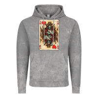 Cloud Rock King Of Hearts Cowboy Vintage Hoodie - HowdyJamesFarm