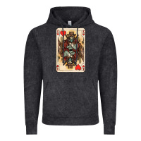 Vintage Black King Of Hearts Cowboy Vintage Hoodie - HowdyJamesFarm