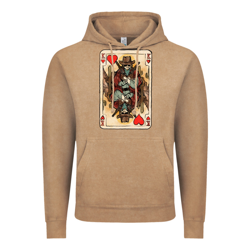 King Of Hearts Cowboy Vintage Hoodie by HowdyJamesFarm | Teevron