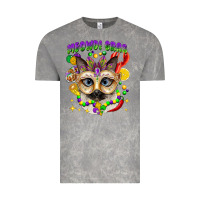 Cloud Rock meowdi gras mardi gras cat Vintage Tee - CowGirlArtShop