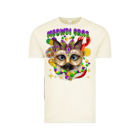 Vintage Arctic meowdi gras mardi gras cat Vintage Tee - CowGirlArtShop