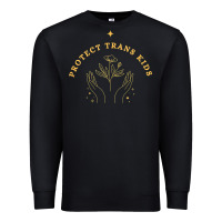 Black Protect Trans Kids Premium Sweatshirt - trangStudio