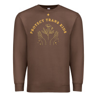 Chestnut Protect Trans Kids Premium Sweatshirt - trangStudio