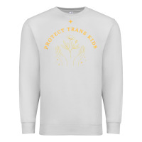 Dove Grey Protect Trans Kids Premium Sweatshirt - trangStudio