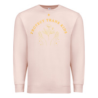 Pale Pink Protect Trans Kids Premium Sweatshirt - trangStudio