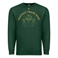 Sports Green Protect Trans Kids Premium Sweatshirt - trangStudio