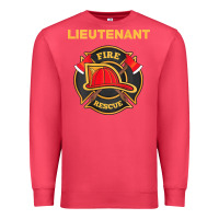 Cardinal fire rescue lieutenant department  for firefighters Premium Sweatshirt - trangStudio