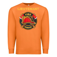 Carrot fire rescue lieutenant department  for firefighters Premium Sweatshirt - trangStudio