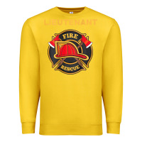 Lemon fire rescue lieutenant department  for firefighters Premium Sweatshirt - trangStudio