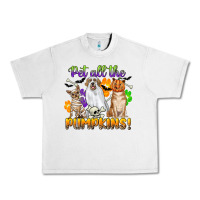 Lunar Rock pet all the pumpkins Urban Heavy Tee - CowGirlArtShop