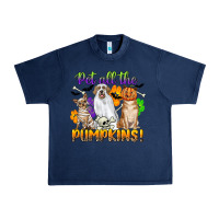 Navy pet all the pumpkins Urban Heavy Tee - CowGirlArtShop
