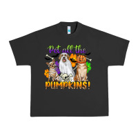 Pigment Black pet all the pumpkins Urban Heavy Tee - CowGirlArtShop