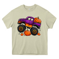 Mossy halloween jack o lantern monster truck Heavy Core Tee - Jasminsmagicworld