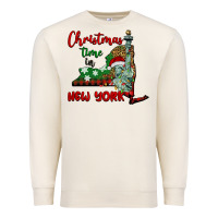 Sandshell christmas time in new york Premium Sweatshirt - BarkalooDesign