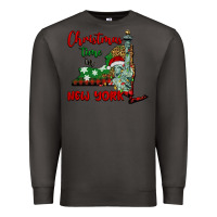 Smoke christmas time in new york Premium Sweatshirt - BarkalooDesign