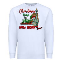 White christmas time in new york Premium Sweatshirt - BarkalooDesign
