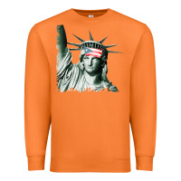 Carrot Puerto Rico Resiste Statue of Liberty Puerto Rican Flag Premium Sweatshirt - trangStudio