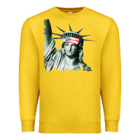 Lemon Puerto Rico Resiste Statue of Liberty Puerto Rican Flag Premium Sweatshirt - trangStudio