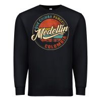 Black Que Chimba Parce Medellin Bandera Antioquia Colombia Paisa Premium Sweatshirt - trangStudio