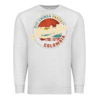 Oatmeal Heather Que Chimba Parce Medellin Bandera Antioquia Colombia Paisa Premium Sweatshirt - trangStudio