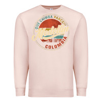 Pale Pink Que Chimba Parce Medellin Bandera Antioquia Colombia Paisa Premium Sweatshirt - trangStudio