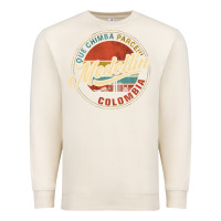 Sandshell Que Chimba Parce Medellin Bandera Antioquia Colombia Paisa Premium Sweatshirt - trangStudio