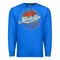 True Royal Que Chimba Parce Medellin Bandera Antioquia Colombia Paisa Premium Sweatshirt - trangStudio