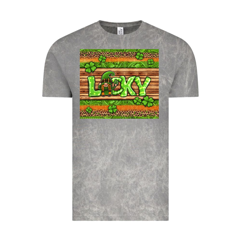 St Patricks Lucky Gnome Vintage Tee by Jasminsmagicworld | Teevron
