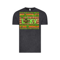 Vintage Black st Patricks lucky gnome Vintage Tee - Jasminsmagicworld