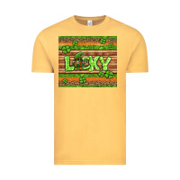 Vintage Mustard st Patricks lucky gnome Vintage Tee - Jasminsmagicworld